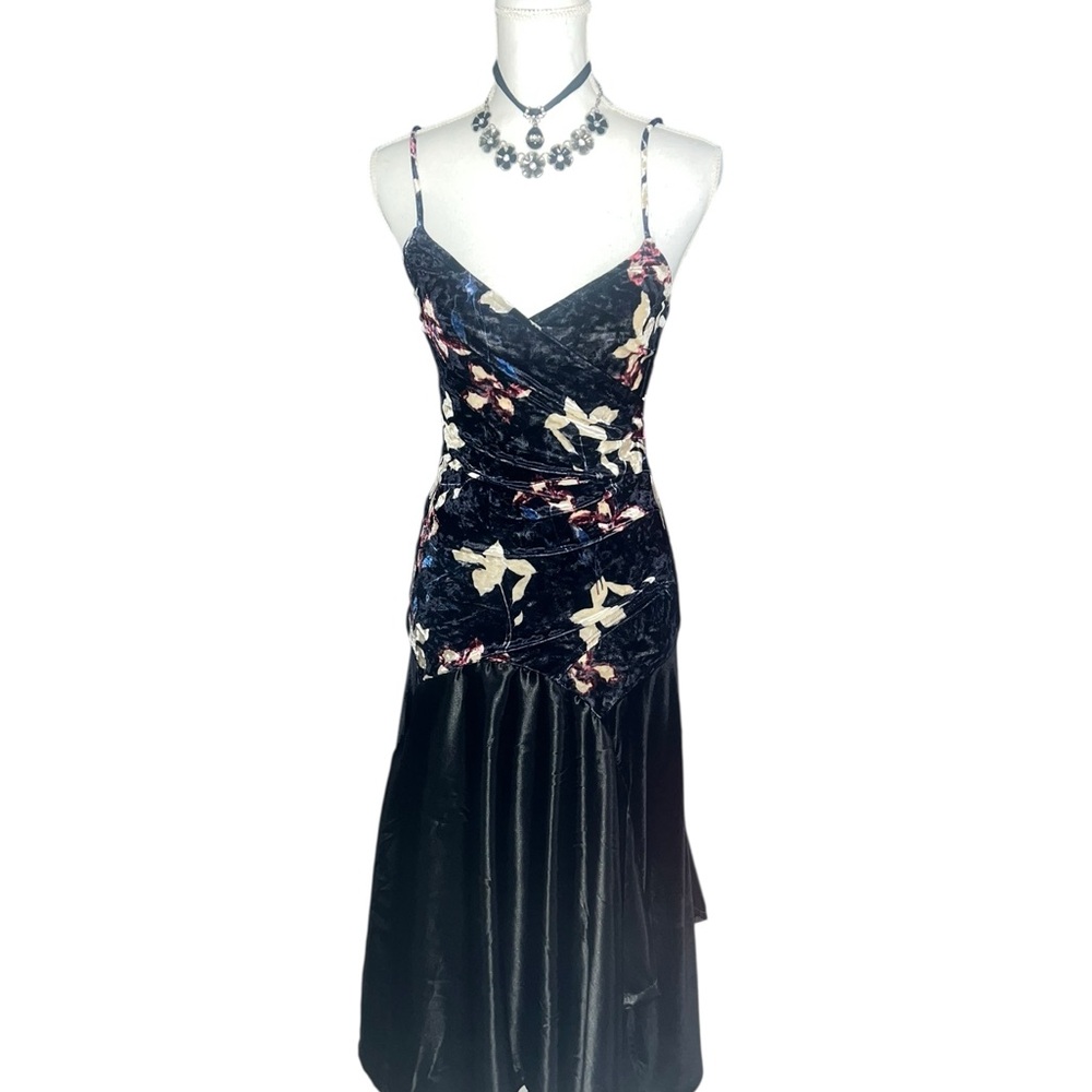 Beautiful Ruched High Low Slip Dress